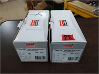 2 Boxes Simpson HD screw anchors 5-each