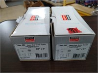 2 Boxes Simpson HD screw anchors 5-each