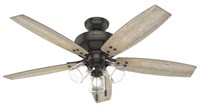 Hunter Hildebrand 52" LED Indoor Ceiling Fan