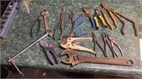 Miscellaneous lot of Pliers and Cutters