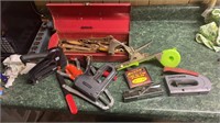 Lot of Tools with 5 Staple guns