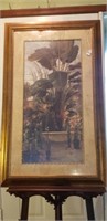 Framed Art Tropical Plant