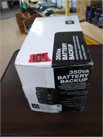W Box 350VA battery backup