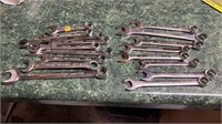 Assorted Wrenches, Standard and Metric