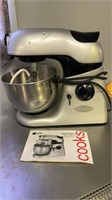 Cooks Brand Stand Mixer with Attachments and