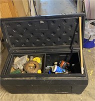 Plastic tool
Box with miscellaneous tools and