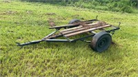 Small Utility Trailer, Needs New Tires, Floor,