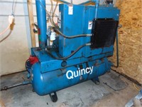 QUINCY air compressor, rotary, 20 hp