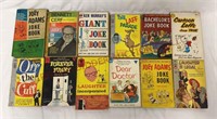 Vintage Adult Joke Books - Paperbacks - Lot of 12