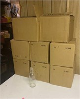 Eight Cases of 12oz Glass Wide Mouth Bottles