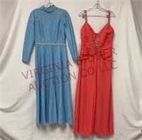 Blue & Silver Dress & Tadashi Formal Dresses