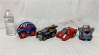 Toy Vehicles ~ Marvel, Switch-N-Go Dinos & Disney