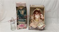 Vintage Porcelain Dolls ~ Victoria & Kimberley