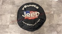 Pomoco Jeep American Flag Spare Tire Wheel Cover