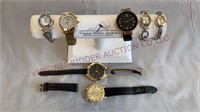 Fashion & Costume Jewelry ~ Watches ~ Lot of 8