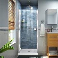 DreamLine Lumen Frameless Hinged Shower Door