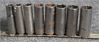 Craftsman deep sockets, 6 point and 12 point,