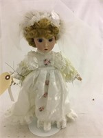 Porcelain Doll with stand