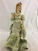 Porcelain Doll with stand