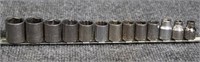 (13) Craftsman 3/8" drive 6 point and 12 point