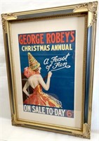 Framed George Robey's Christmas Annual "A Feast
