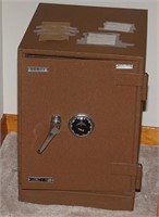 Tower safe with Yale combination lock,