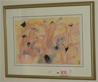 Lot #235 - “Blind Love” nude abstract water