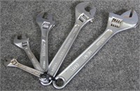(5) Graduated adjustable wrenches