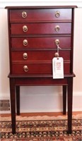 Lot #294 - Contemporary Cherry cased four drawer
