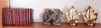 Lot #319 - (2) pairs of signed PMC bookends and