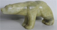 Lot #334 - Inuit stone sculpture of Polar Bear