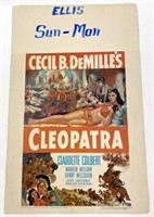 Cleopatra items - Cecil B. DeMille's Cleopatra,
