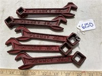 5) 3 Planet Jr. Wrenches