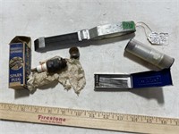 Tools- Carbon Scraper, Champion Spark Plug, Wypo