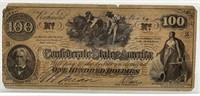 Confederate States of America One Hundred Dollars