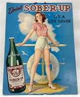 Poster - "Drink "SOBER-UP" ...", lower right
