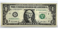 US Star Note Dollar Bill - Series 2013
