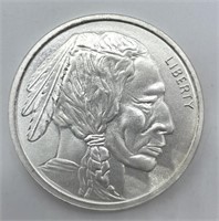 1 Troy Oz. .9999 Fine Silver Buffalo Coin