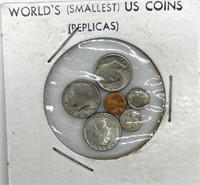 Miniature Replica US Coin Set