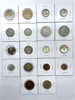 Foreign Coins : Canada, Switzerland, France, New