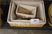 3pc basket set