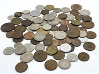 Foreign Coins : Turkey, Germany, India, Canada,
