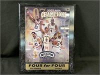 2007 NBA Champions San Antonio SPURS Four for