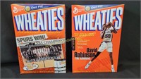 2) Sealed Boxes Of Wheaties Cereal Sports Related