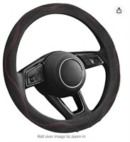 MIKKUPPA Microfiber Car Steering Wheel Cover