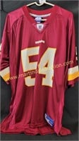 NFL Redskins TROTTER # 54 Jersey Sz Large