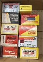 EMPTY BOXs Ammo Boxes assorted 10e