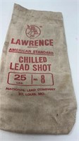 Lawrence 25 lb 8 Chill Shot Canvas Shot Bag 1e