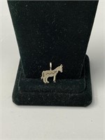 Native American Sterling Horse Pendant
