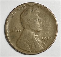 1924-D Lincoln Wheat Cent About Good